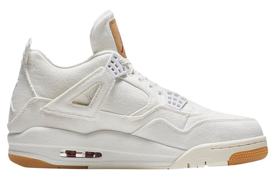 Levi's x Air Jordan 4 White Denim