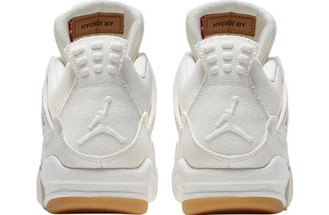Levi's x Air Jordan 4 White Denim