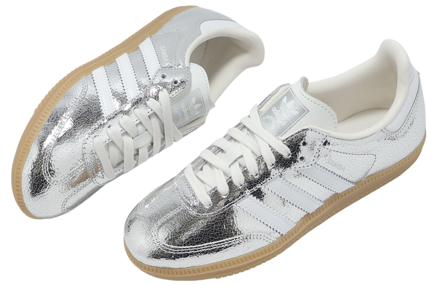 Adidas Samba OG W Silver Metallic / Footwear White