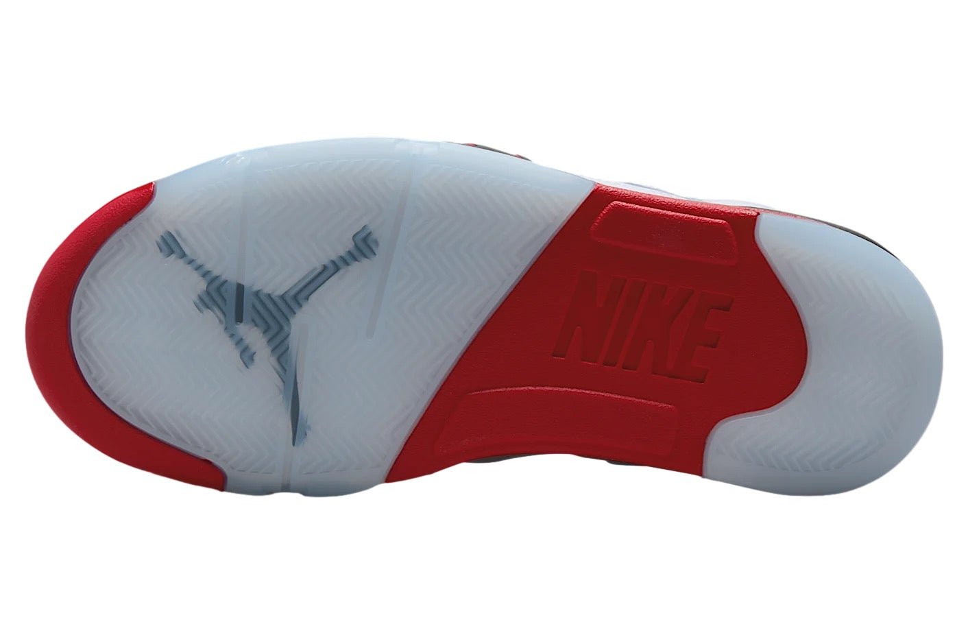 Air Jordan 5 Fire Red Black Tongue White / Fire Red