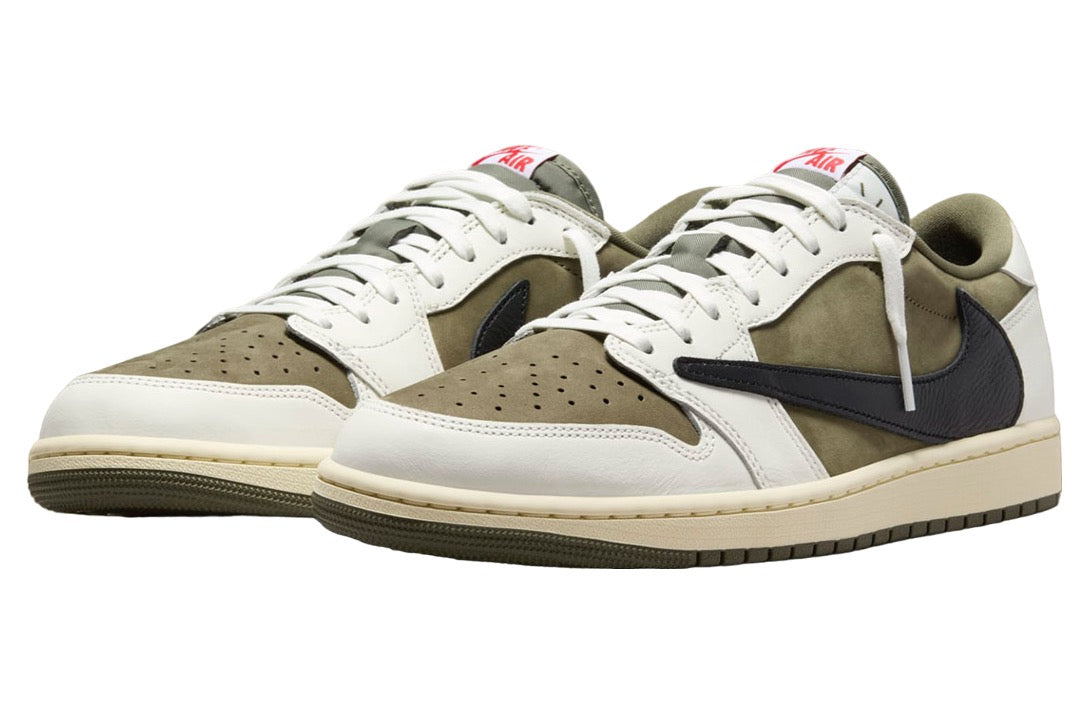 Travis Scott x Air Jordan 1 Low OG Medium Olive