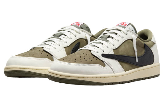 Travis Scott x Air Jordan 1 Low OG Medium Olive