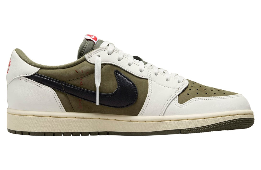 Travis Scott x Air Jordan 1 Low OG Medium Olive