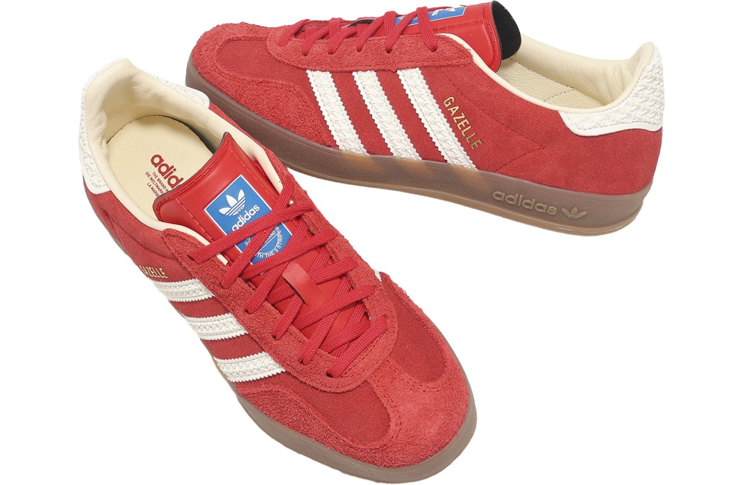 Adidas Gazelle Indoor Better Scarlet / Off White