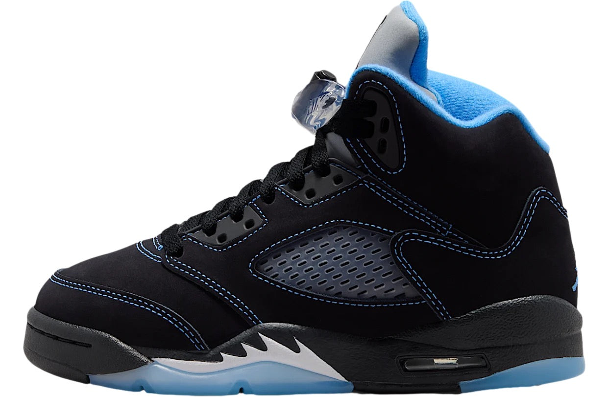 Air Jordan 5 Black Carolina GS Black / White