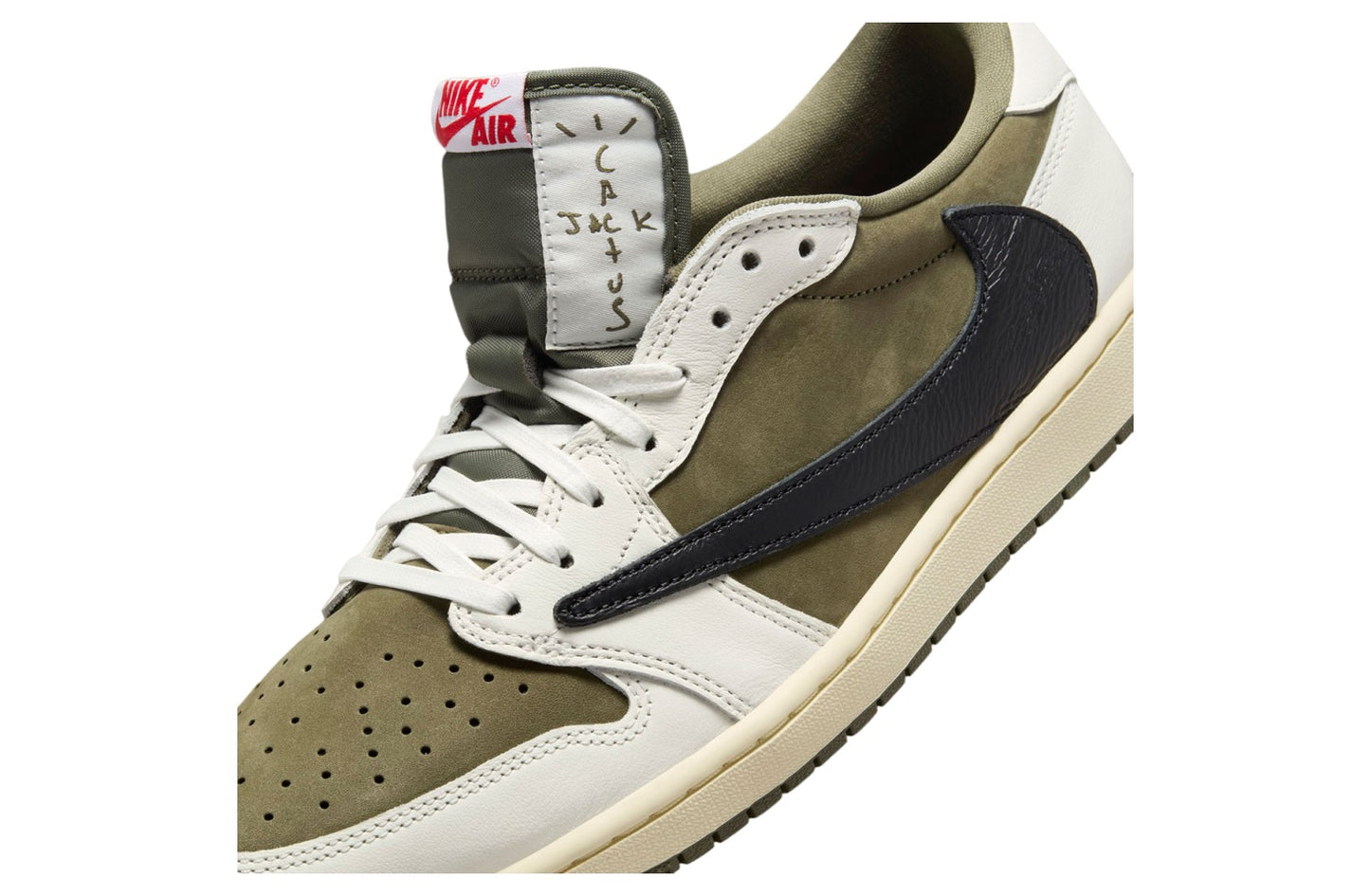 Travis Scott x Air Jordan 1 Low OG Medium Olive