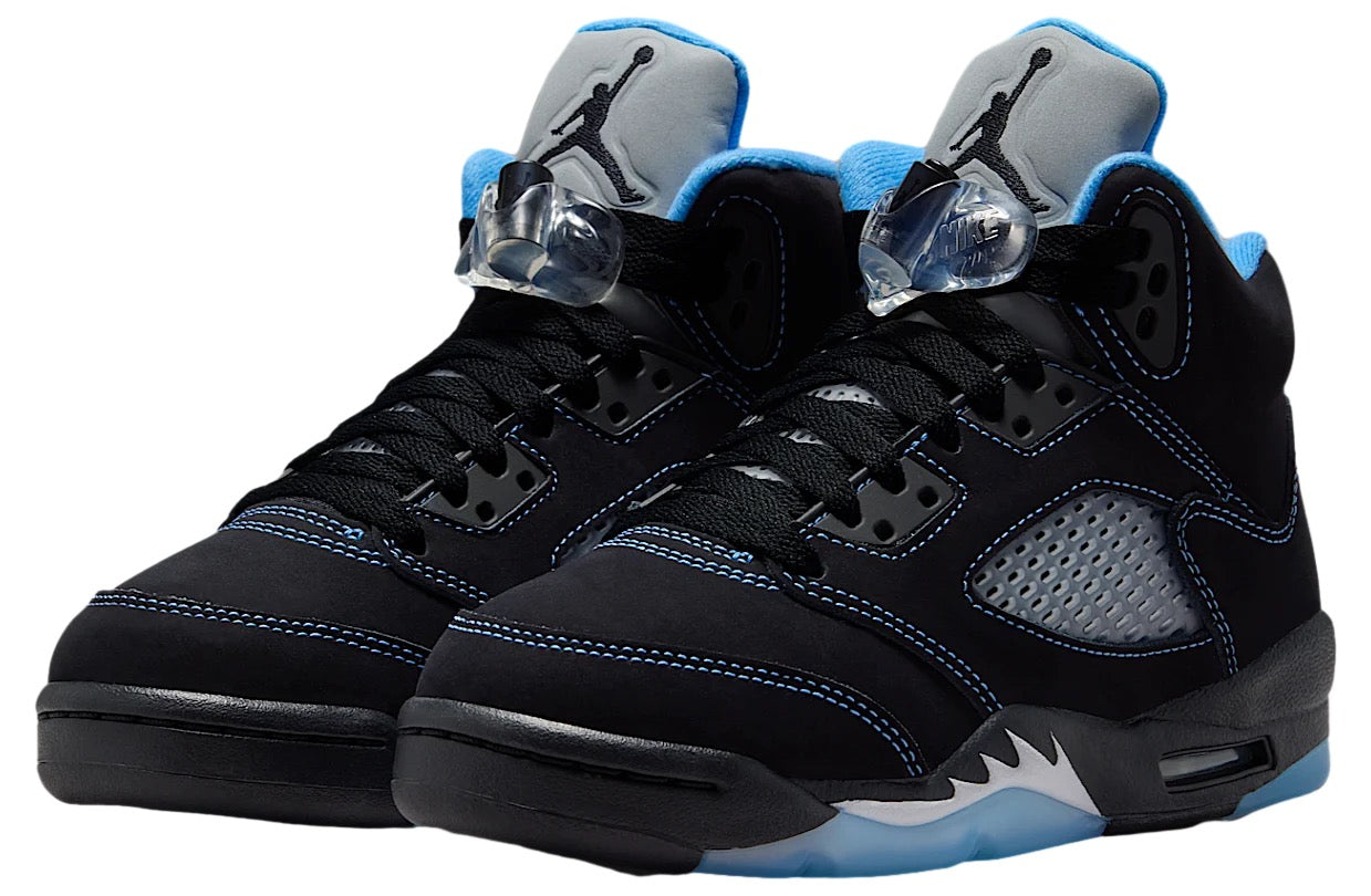 Air Jordan 5 Black Carolina GS Black / White