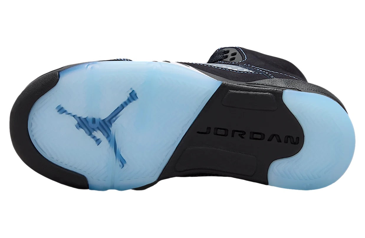 Air Jordan 5 Black Carolina GS Black / White