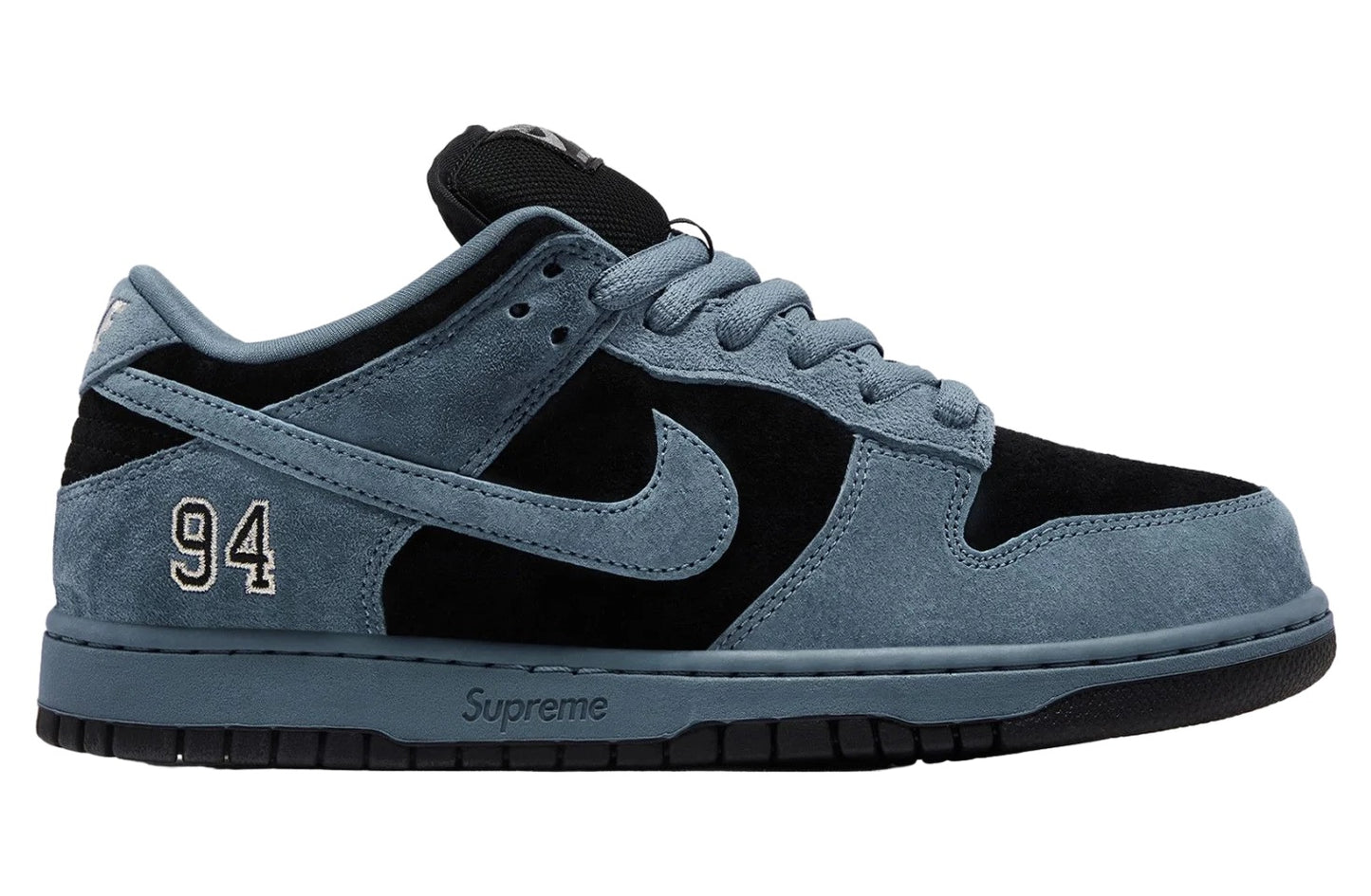 Supreme x Nike SB Dunk Low Ocean Fog / Ocean Fog-Black