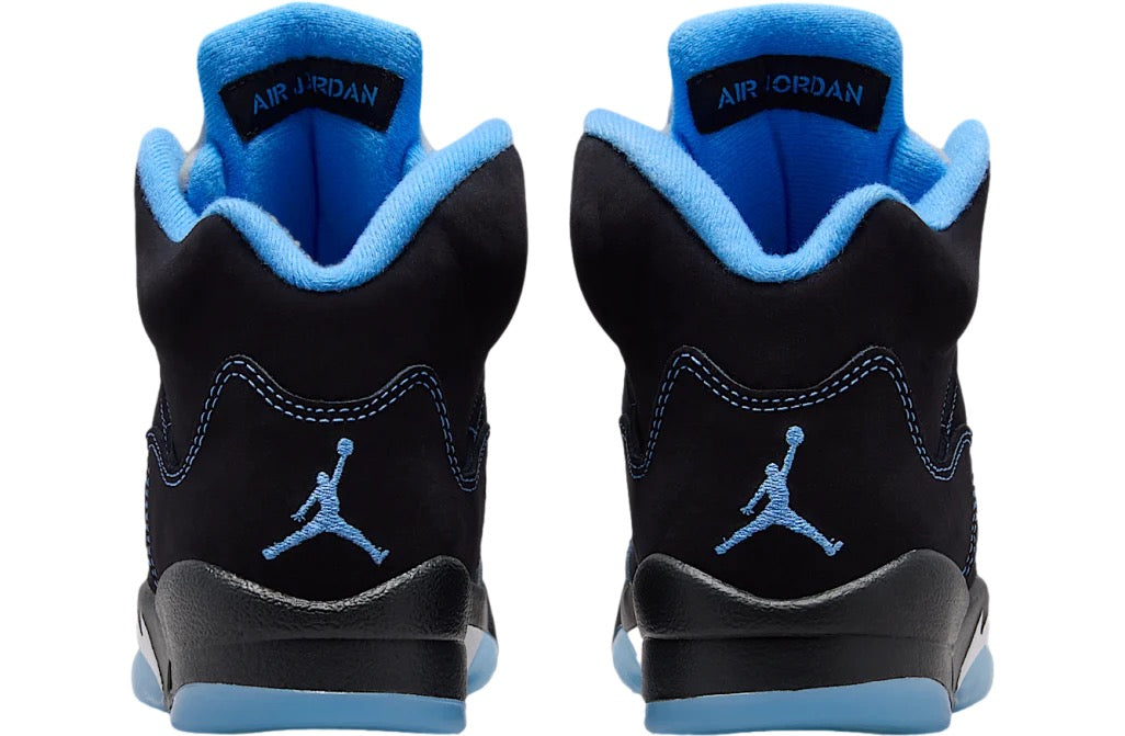 Air Jordan 5 Black Carolina GS Black / White