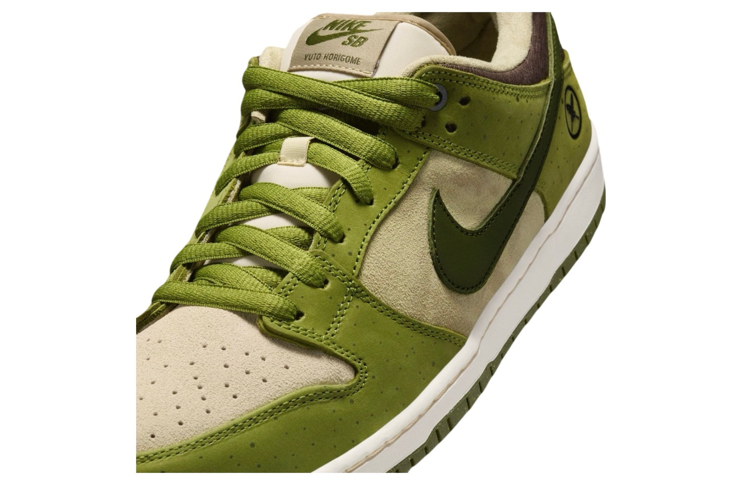 Yuto Horigome x Nike SB Dunk Low Asparagus