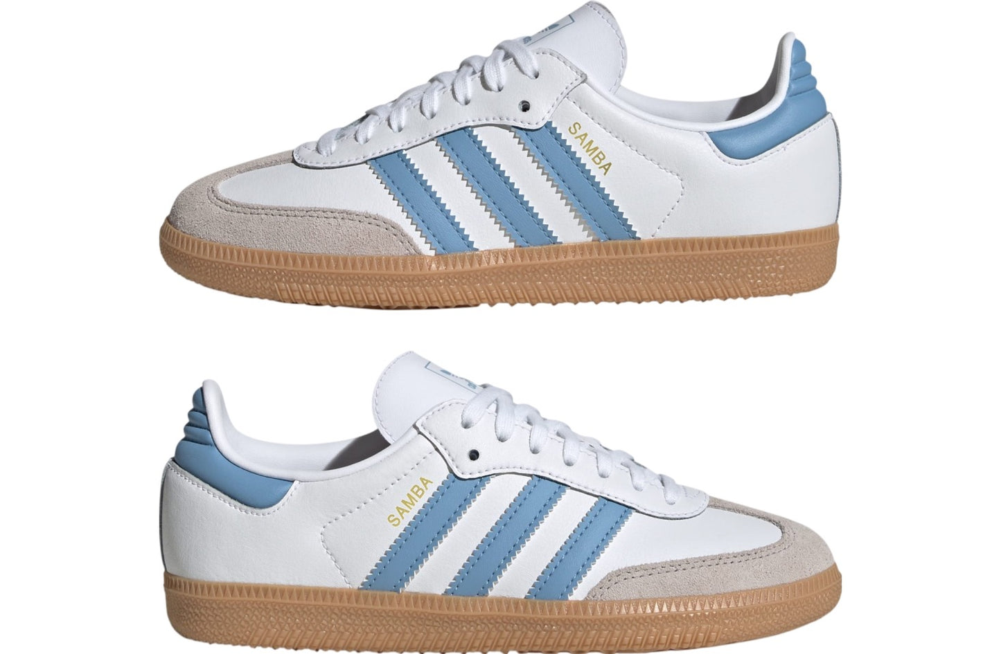 Adidas Samba OG GS Cloud White / Ash Blue