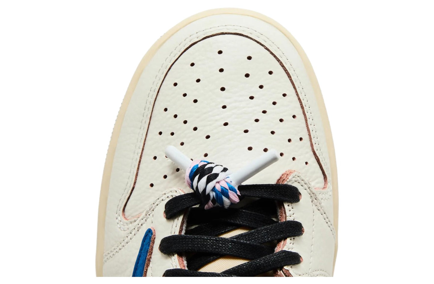 Travis Scott x Fragment Air Jordan 1 Low Sail / Military Blue