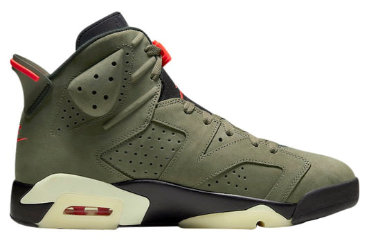 Travis Scott x Air Jordan 6 Medium Olive