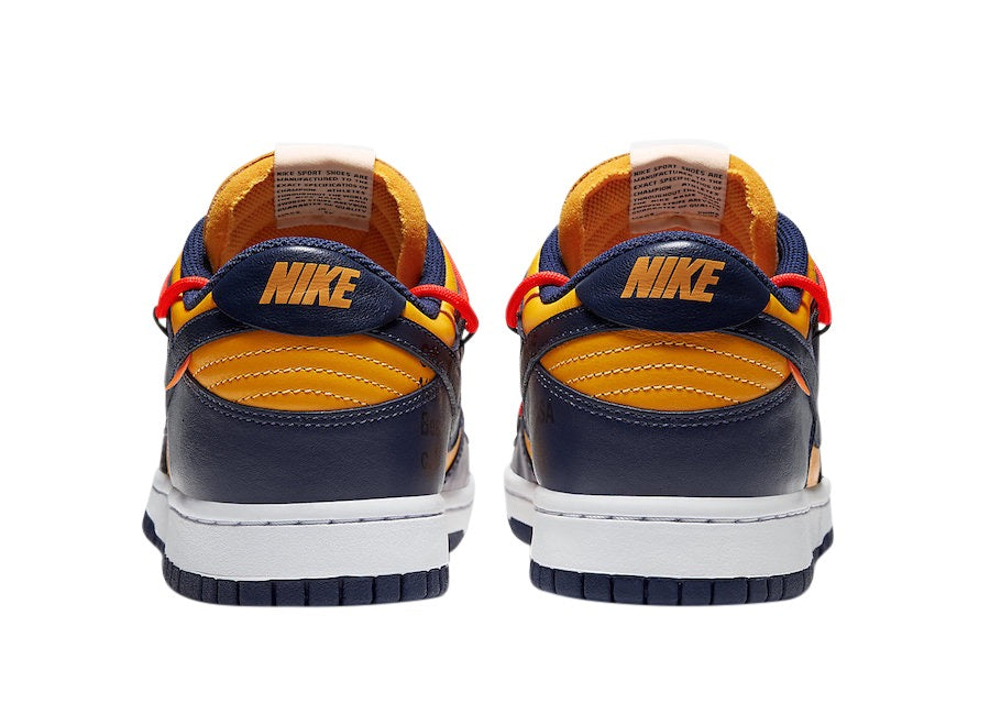 Off-White x Nike Dunk Low University Gold