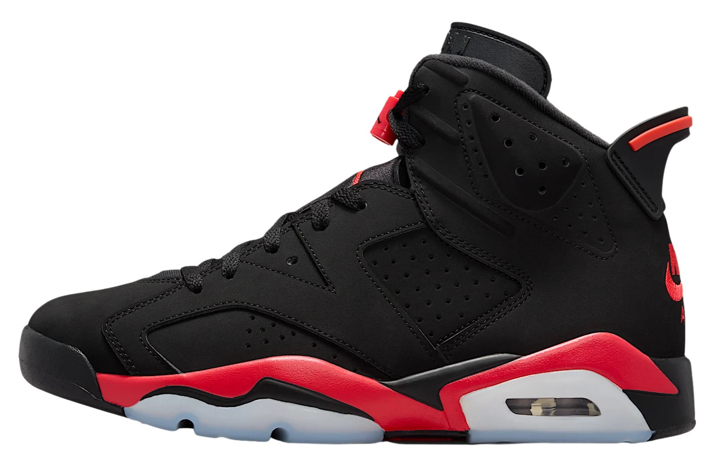 Air Jordan 6 Reverse Infrared Black / Light Crimson