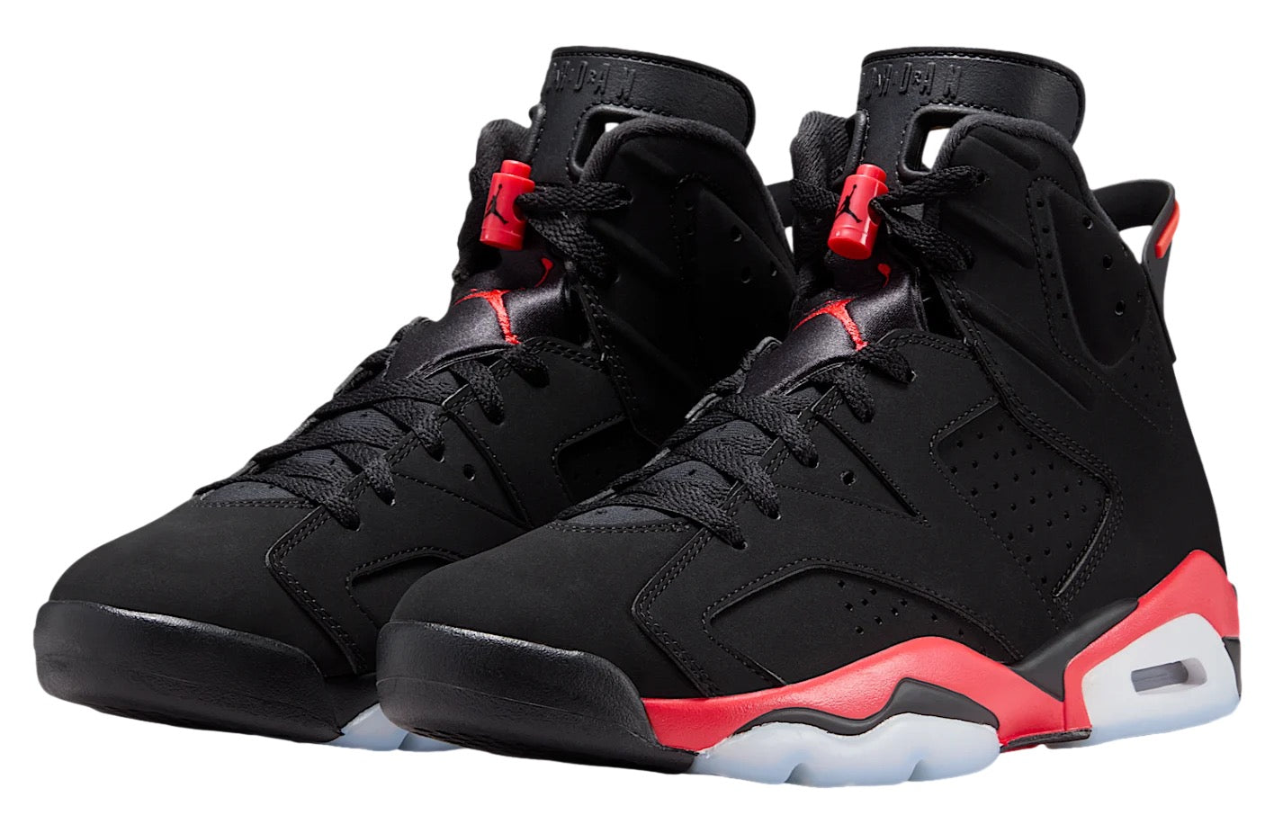 Air Jordan 6 Reverse Infrared Black / Light Crimson