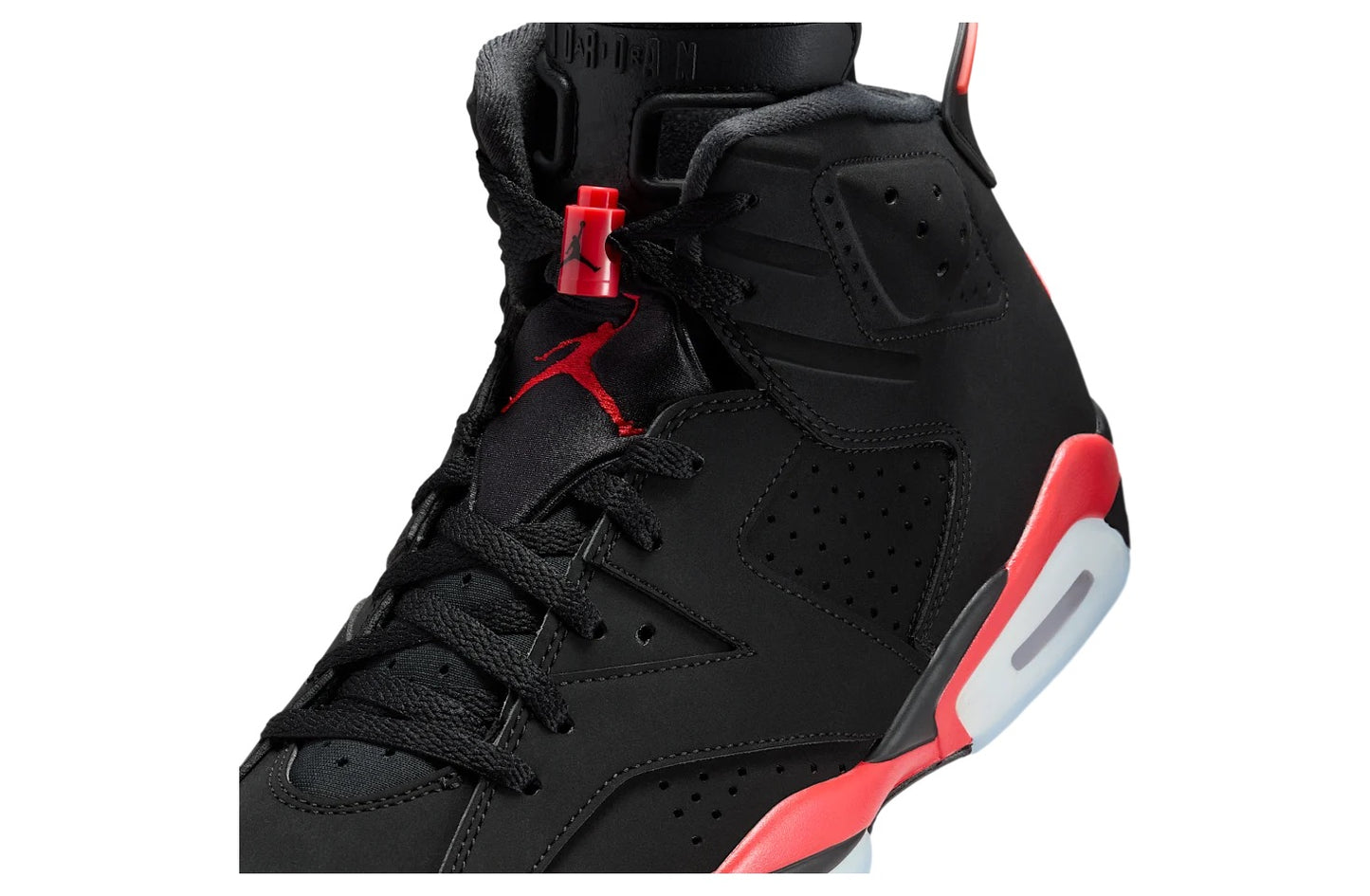 Air Jordan 6 Reverse Infrared Black / Light Crimson