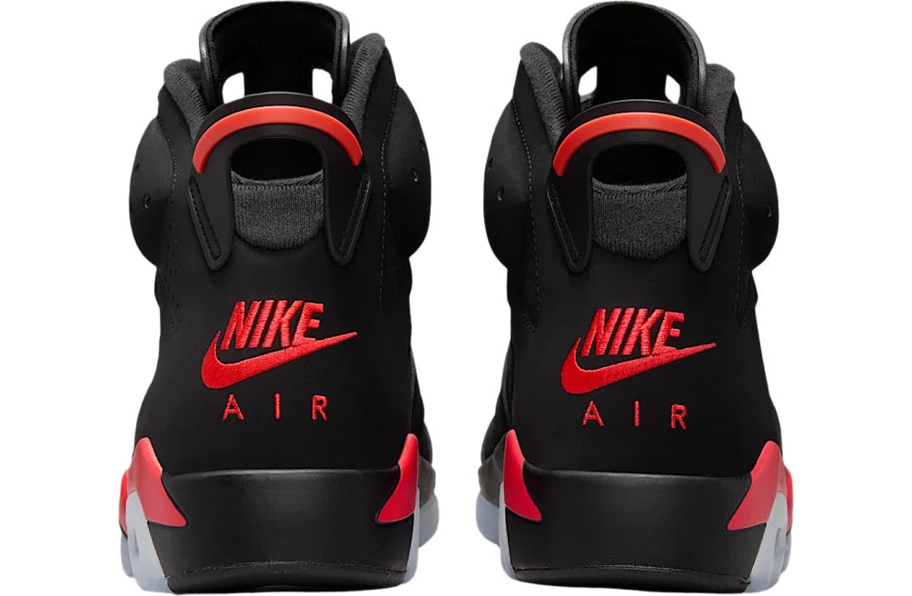 Air Jordan 6 Reverse Infrared Black / Light Crimson
