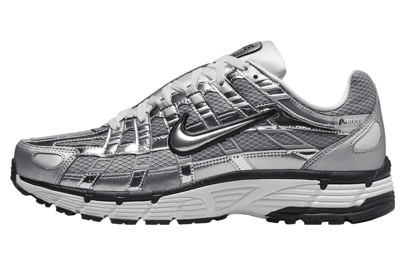 Nike P-6000 Metallic Silver / Sail