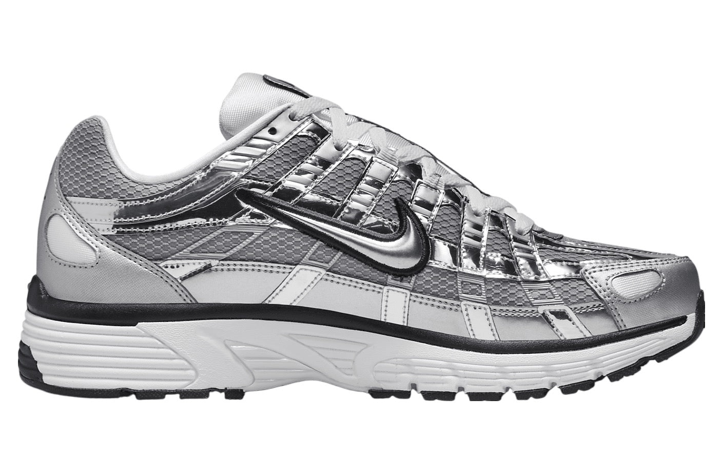 Nike P-6000 Metallic Silver / Sail