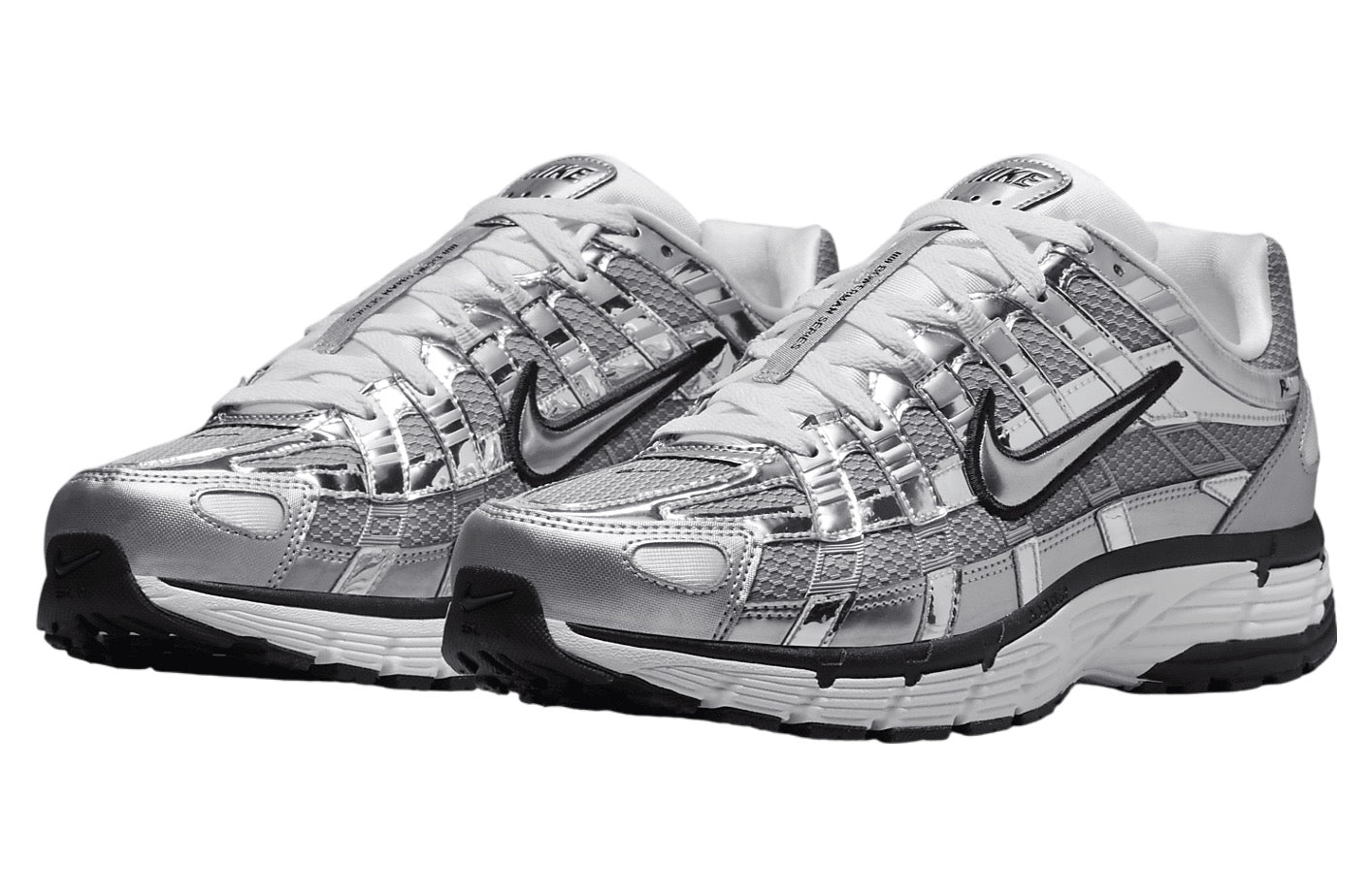 Nike P-6000 Metallic Silver / Sail