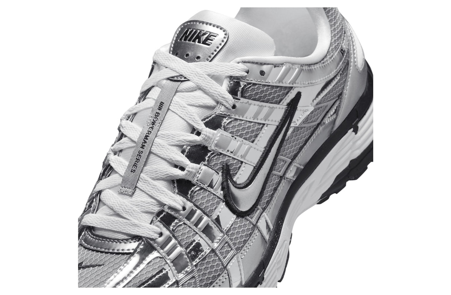 Nike P-6000 Metallic Silver / Sail