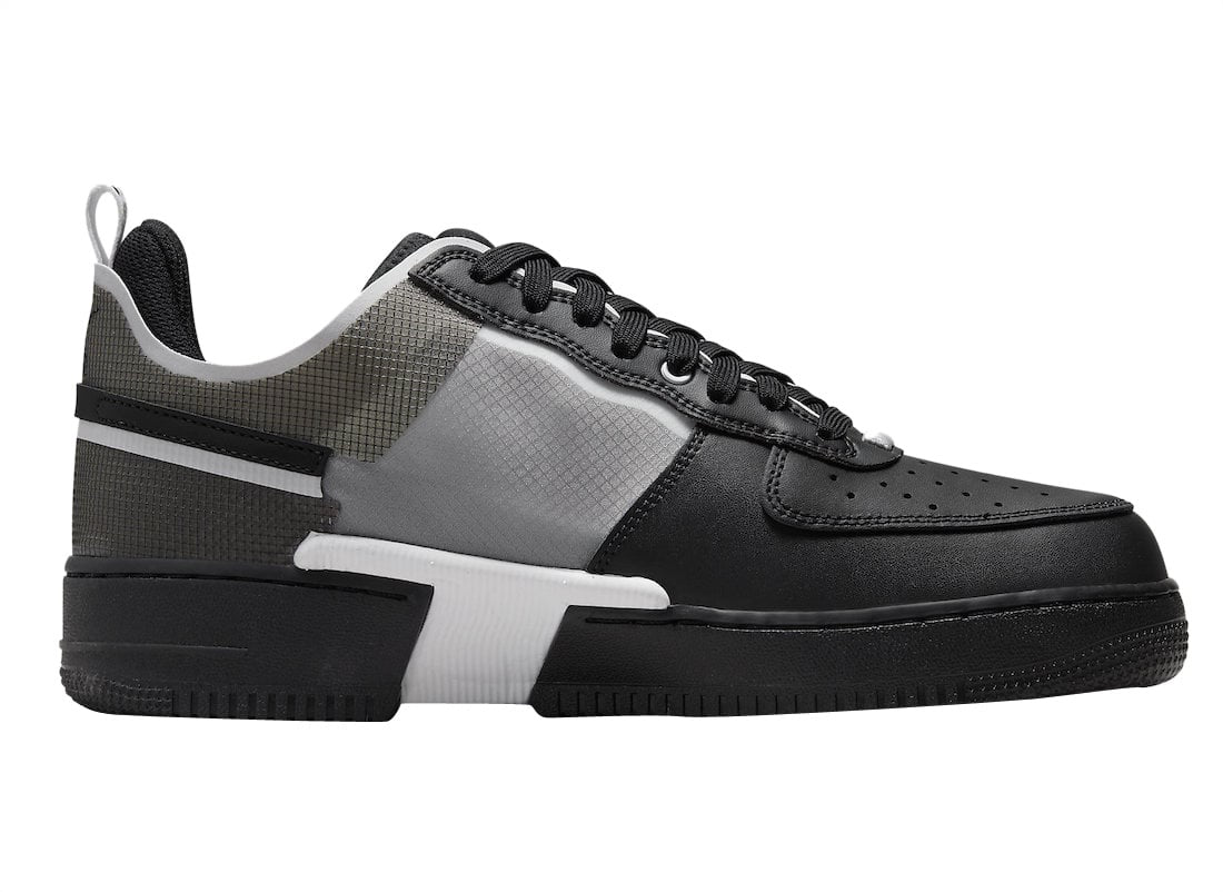 Nike Air Force 1 React Black White