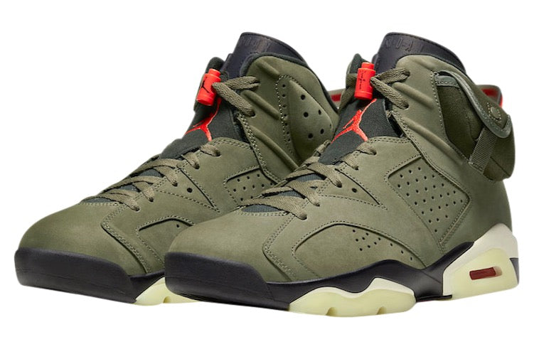 Travis Scott x Air Jordan 6 Medium Olive