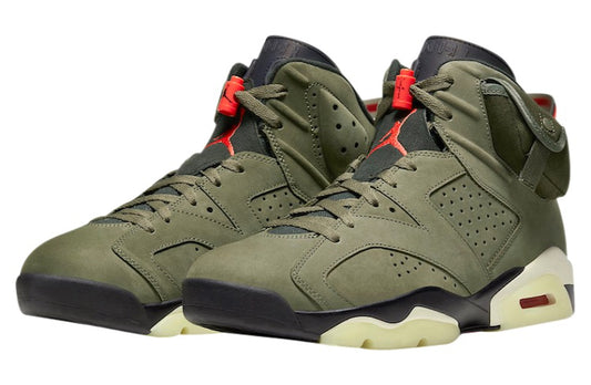 Travis Scott x Air Jordan 6 Medium Olive