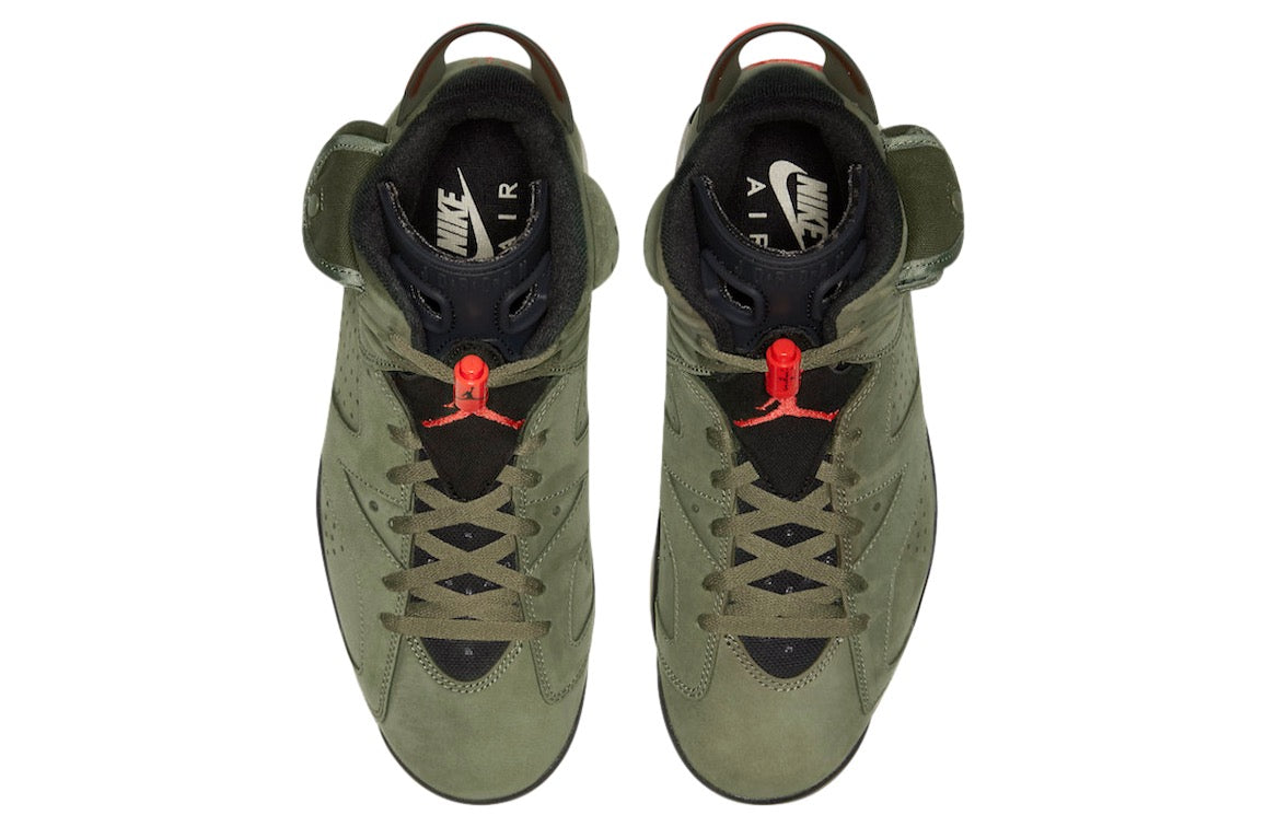 Travis Scott x Air Jordan 6 Medium Olive