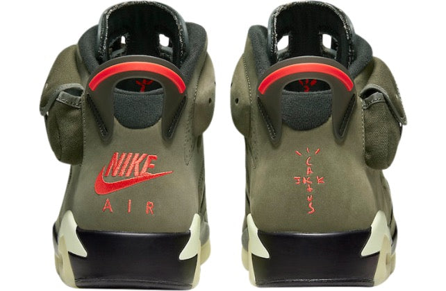 Travis Scott x Air Jordan 6 Medium Olive