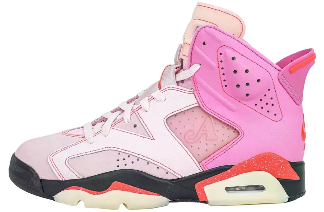 Awake NY x Air Jordan 6 Playful Pink / Infrared