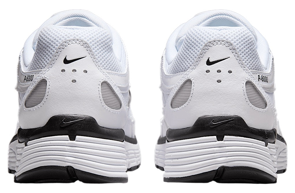 Nike P-6000 White / Metallic Silver / Black