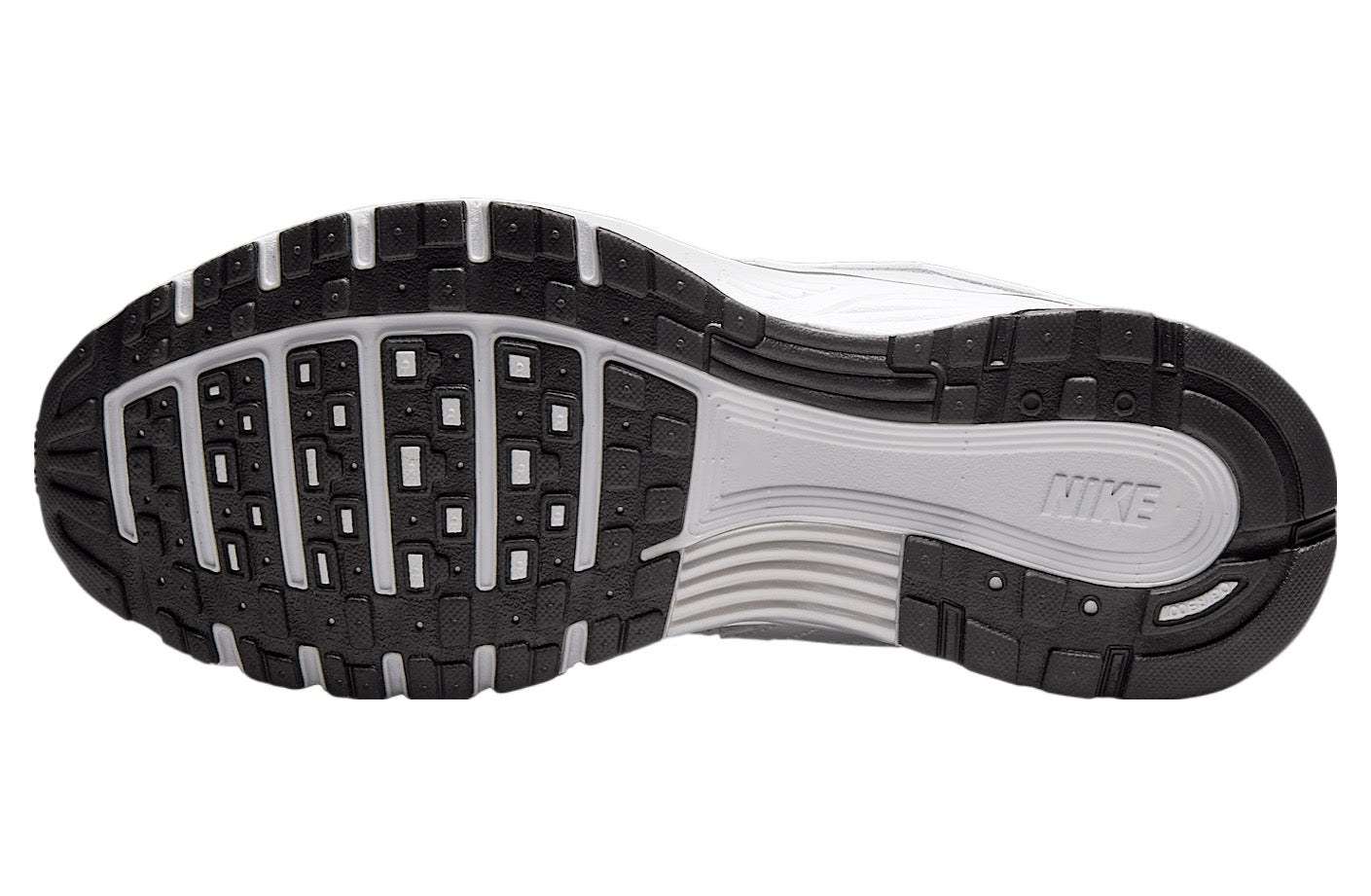 Nike P-6000 White / Metallic Silver / Black