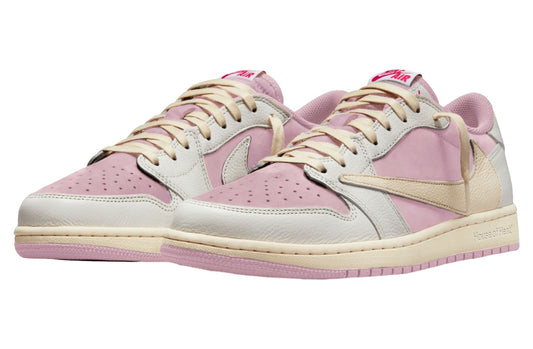 Travis Scott x Air Jordan 1 Low OG Shy Pink