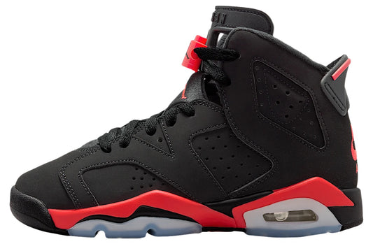 Air Jordan 6 Infrared GS Black / Light Crimson