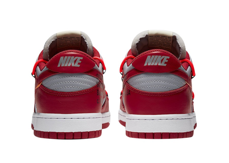 Off-White x Nike Dunk Low University Red