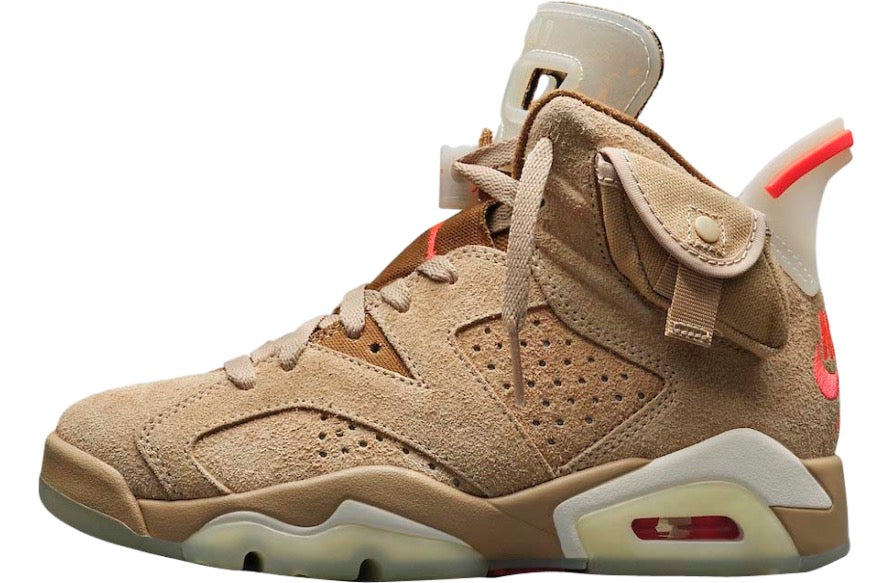 Travis Scott x Air Jordan 6 British Khaki
