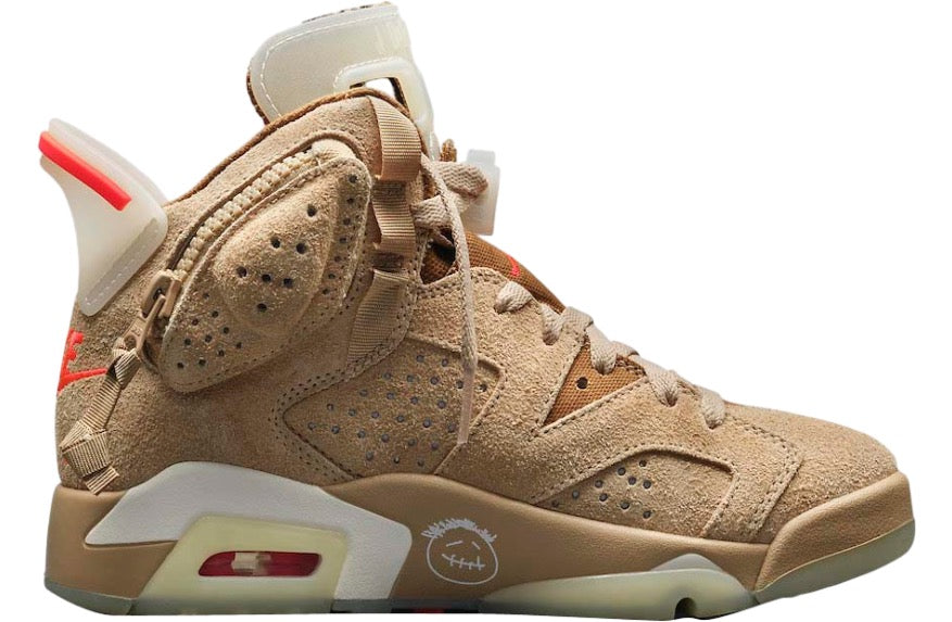 Travis Scott x Air Jordan 6 British Khaki