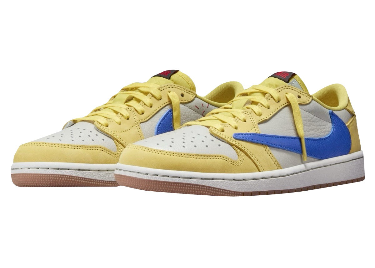 Travis Scott x Air Jordan 1 Low OG Canary