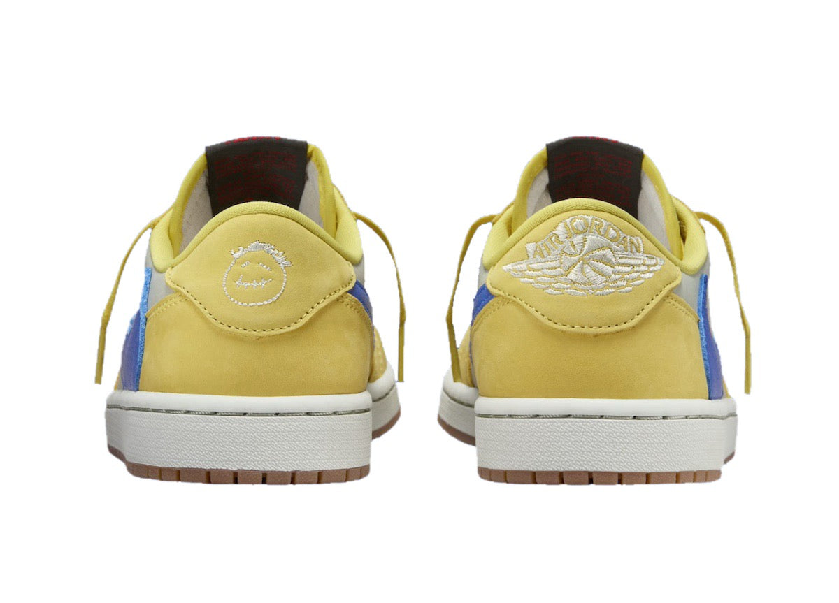 Travis Scott x Air Jordan 1 Low OG Canary