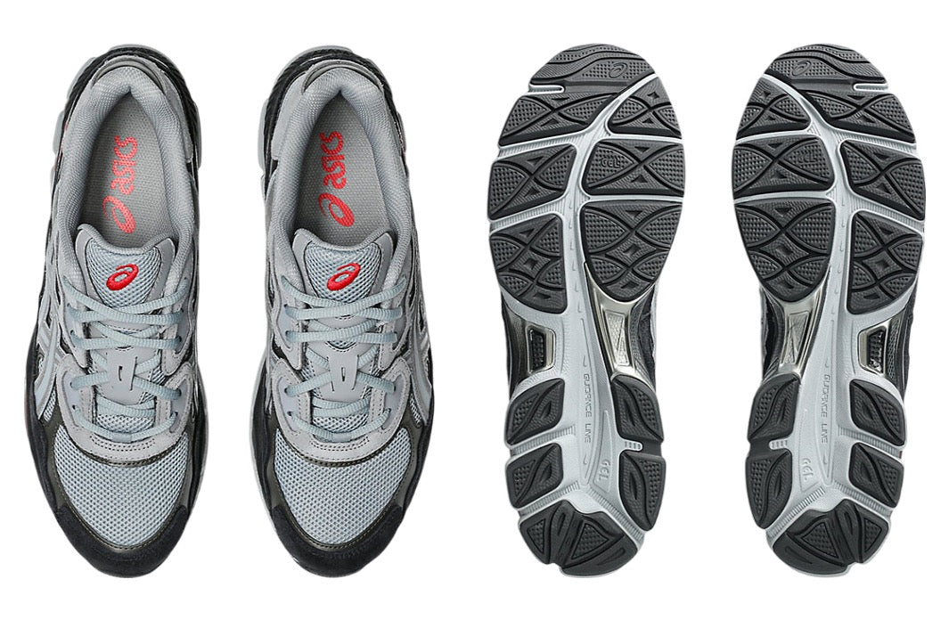 Asics Gel-NYC Gravel / Black / Infrared