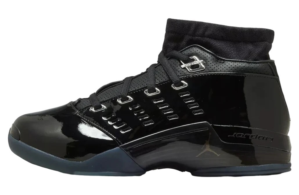 Air Jordan 17 Low Black Patent
