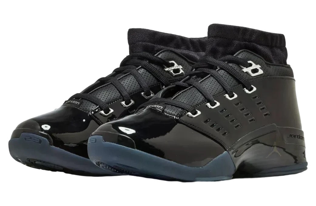 Air Jordan 17 Low Black Patent