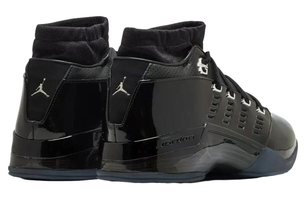 Air Jordan 17 Low Black Patent