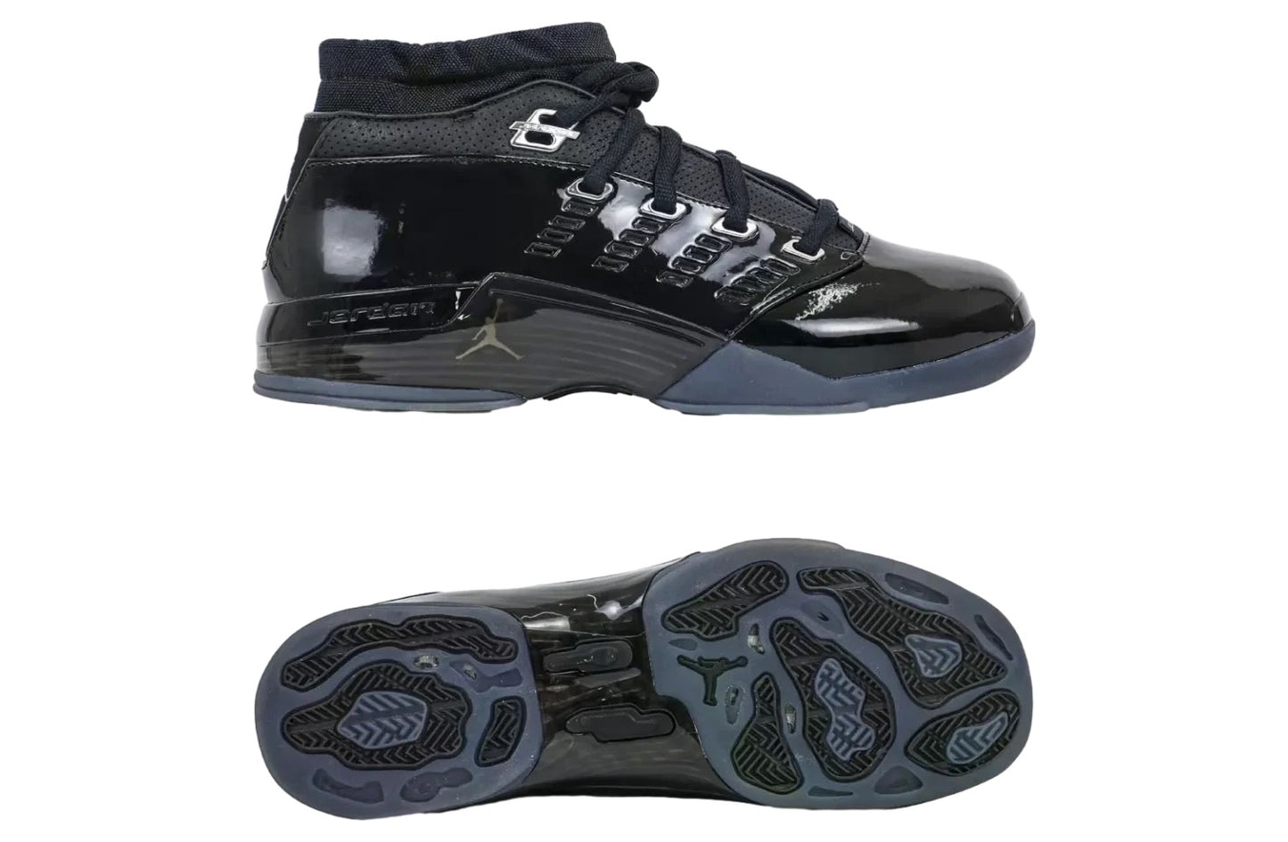 Air Jordan 17 Low Black Patent