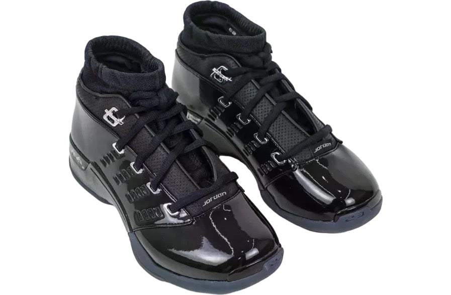 Air Jordan 17 Low Black Patent