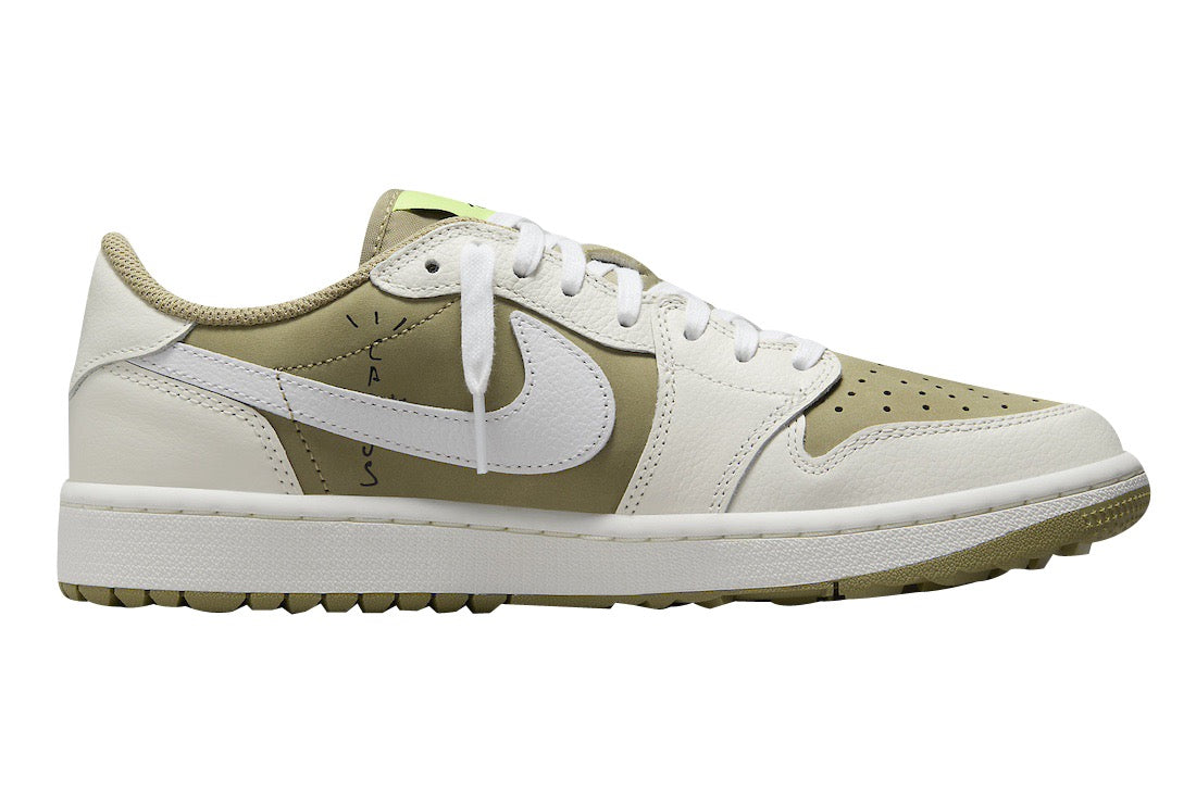Travis Scott x Air Jordan 1 Low Golf Neutral Olive