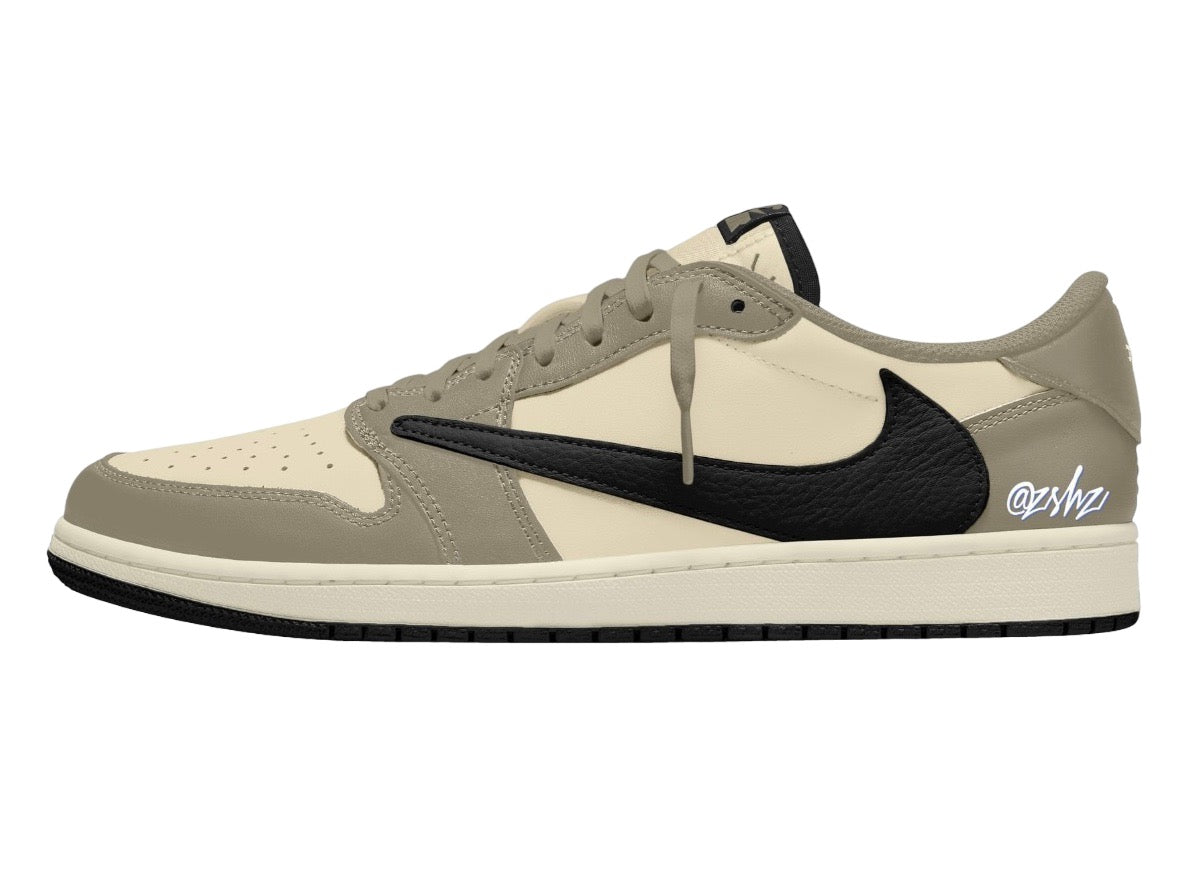 Travis Scott x Air Jordan 1 Low OG Pale Vanilla